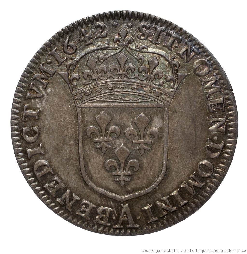 Image of Quart d'écu. Louis XIII.