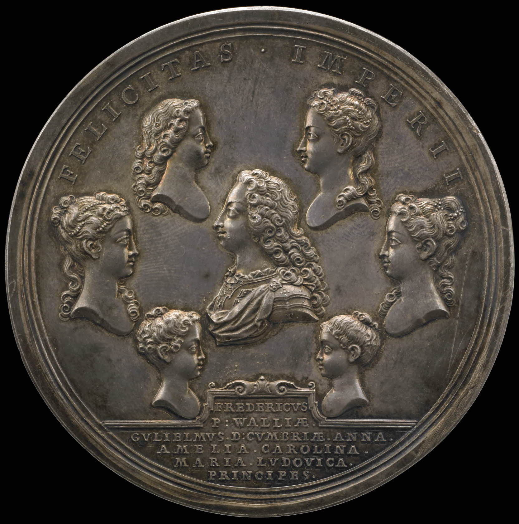 Image of Médaille de la famille royale. Georges II.