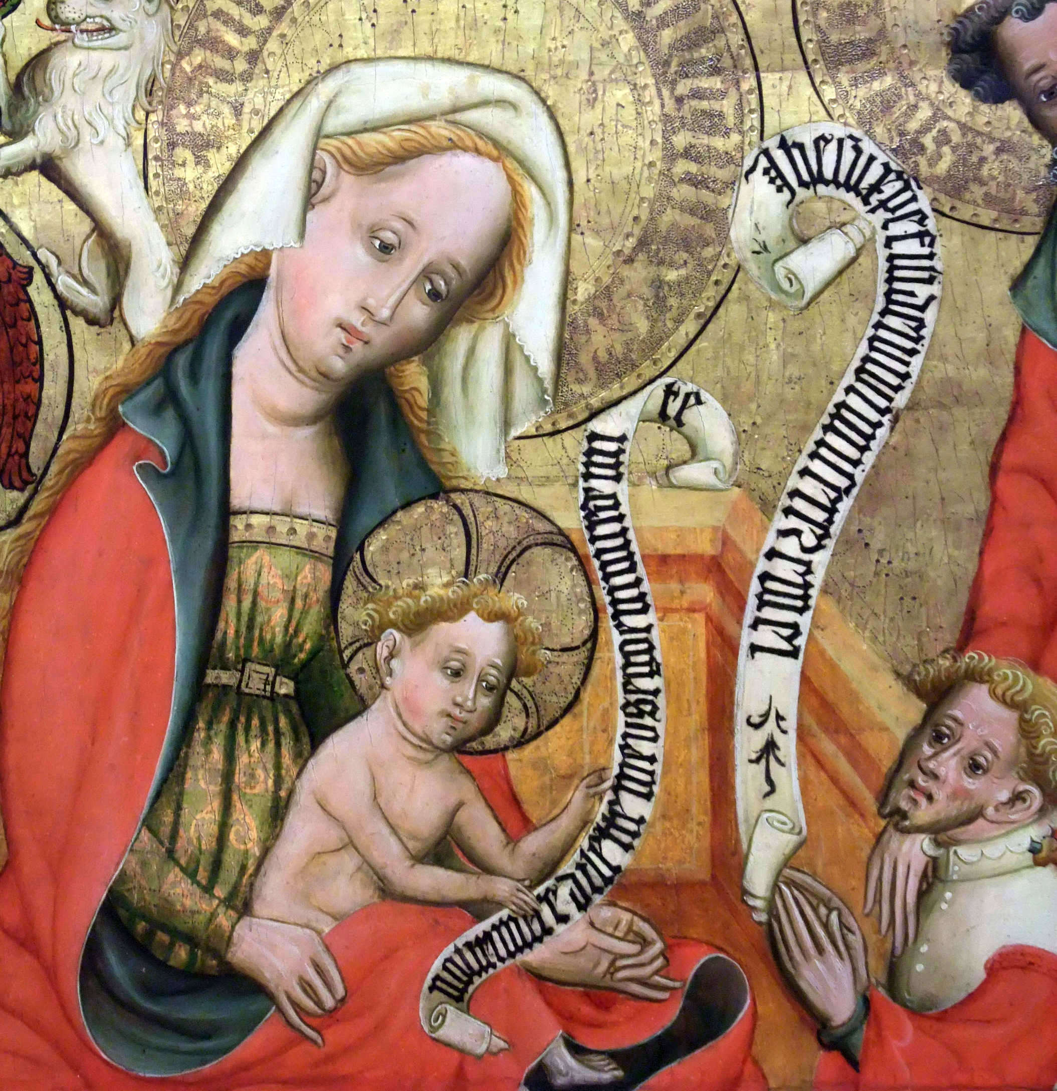 Image of 1419 ca. L'Enfant Jésus et le donateur. Dialogue