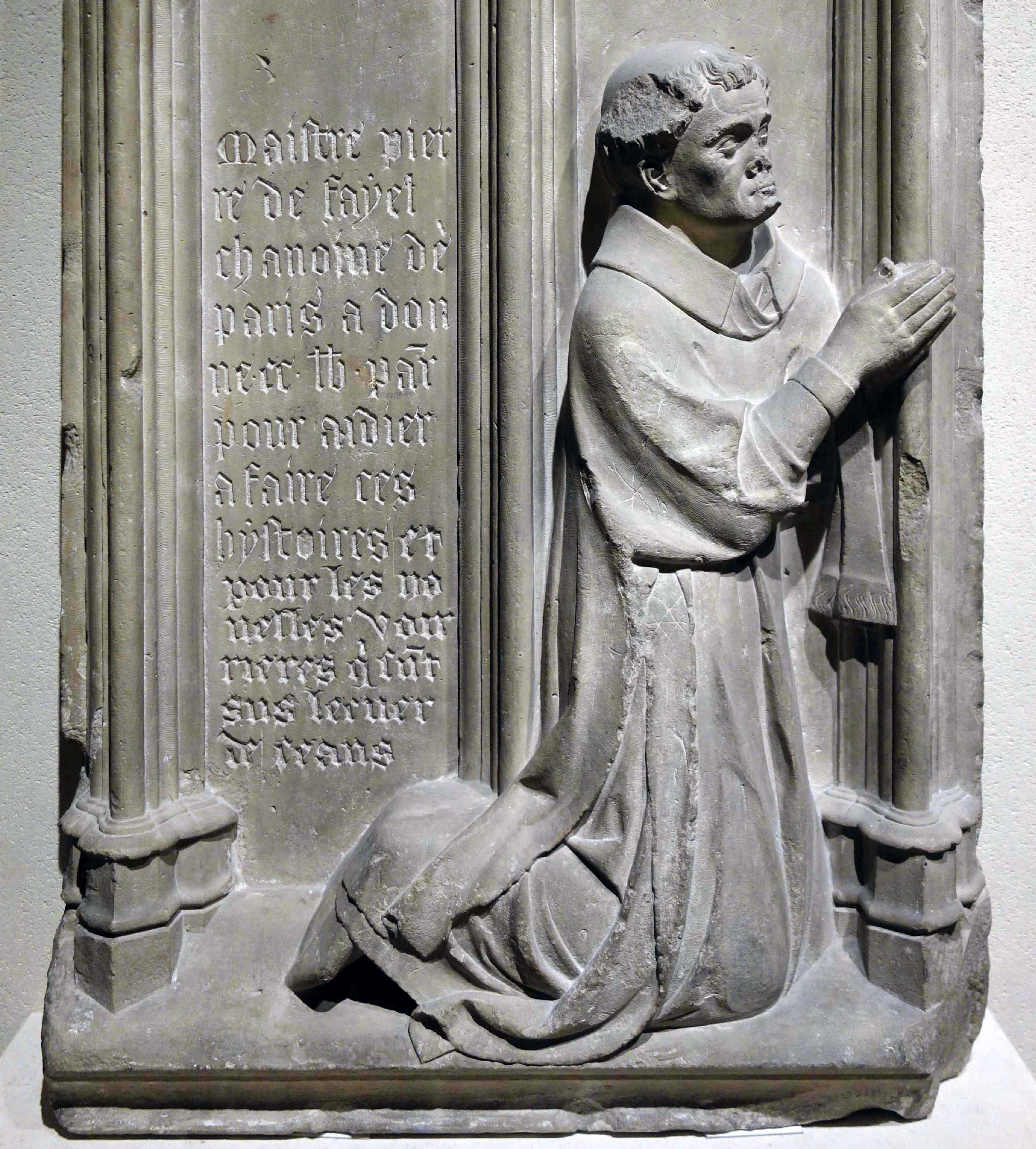 Image of 1350 ca ? Un chanoine donateur pour le décor de Notre-Dame de Paris