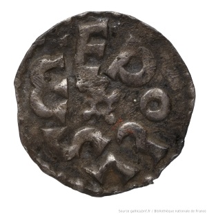 Image of Denier. Époque carolingienne. Charlemagne. Melle