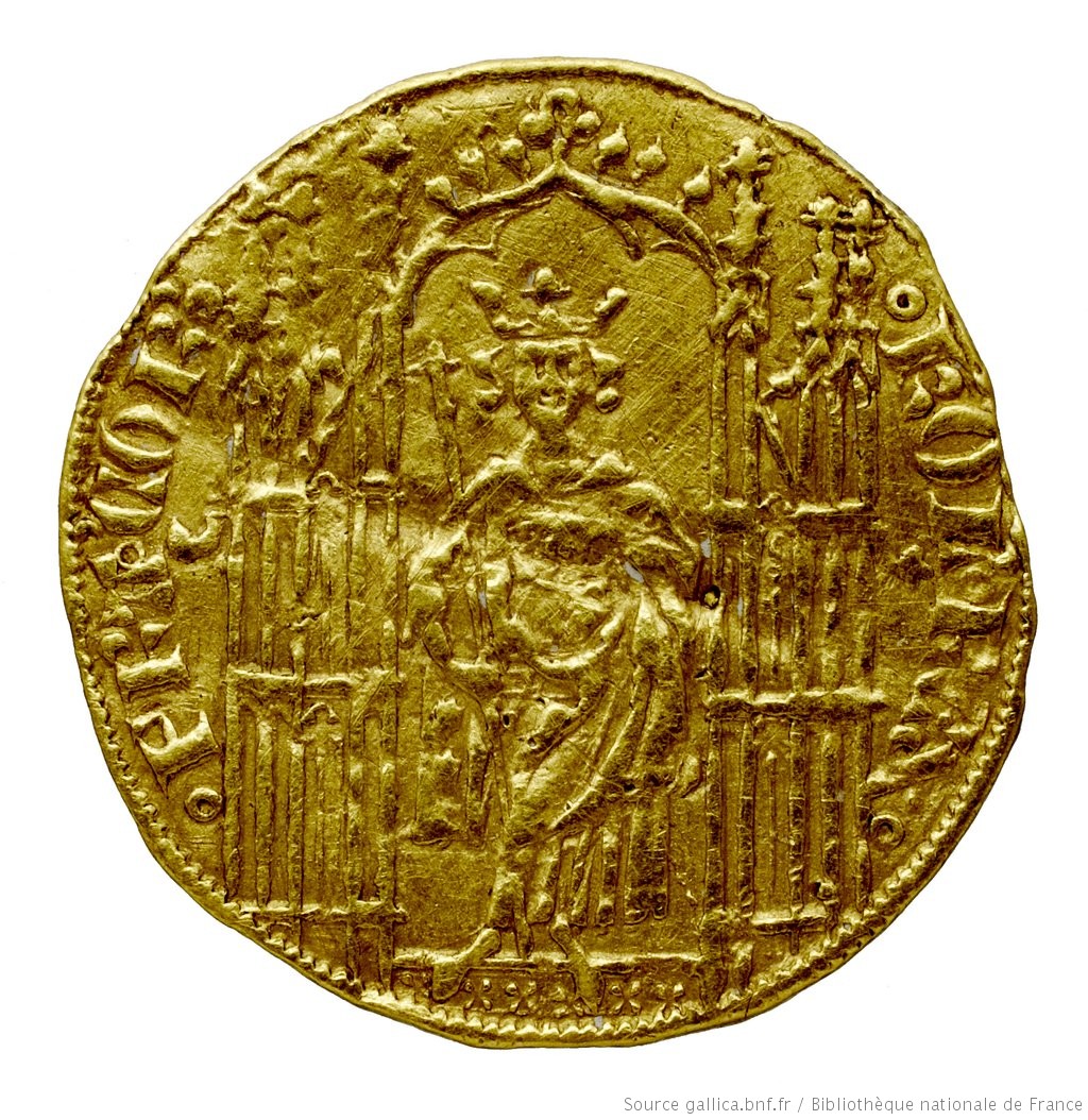 Image of Petit royal d'or. Charles IV.