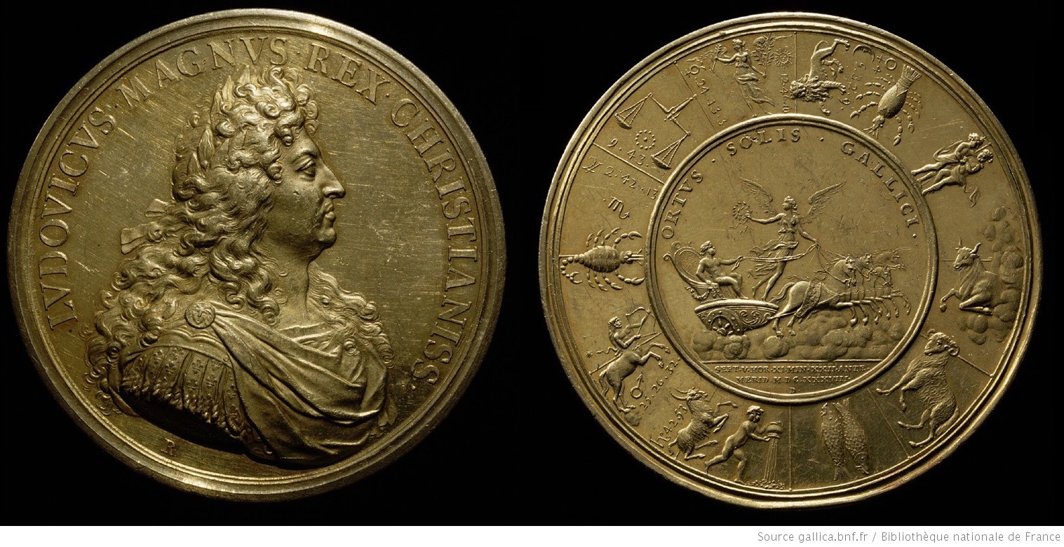 Image of Deuxième médaille commémorant la naissance du roi. Louis XIV.