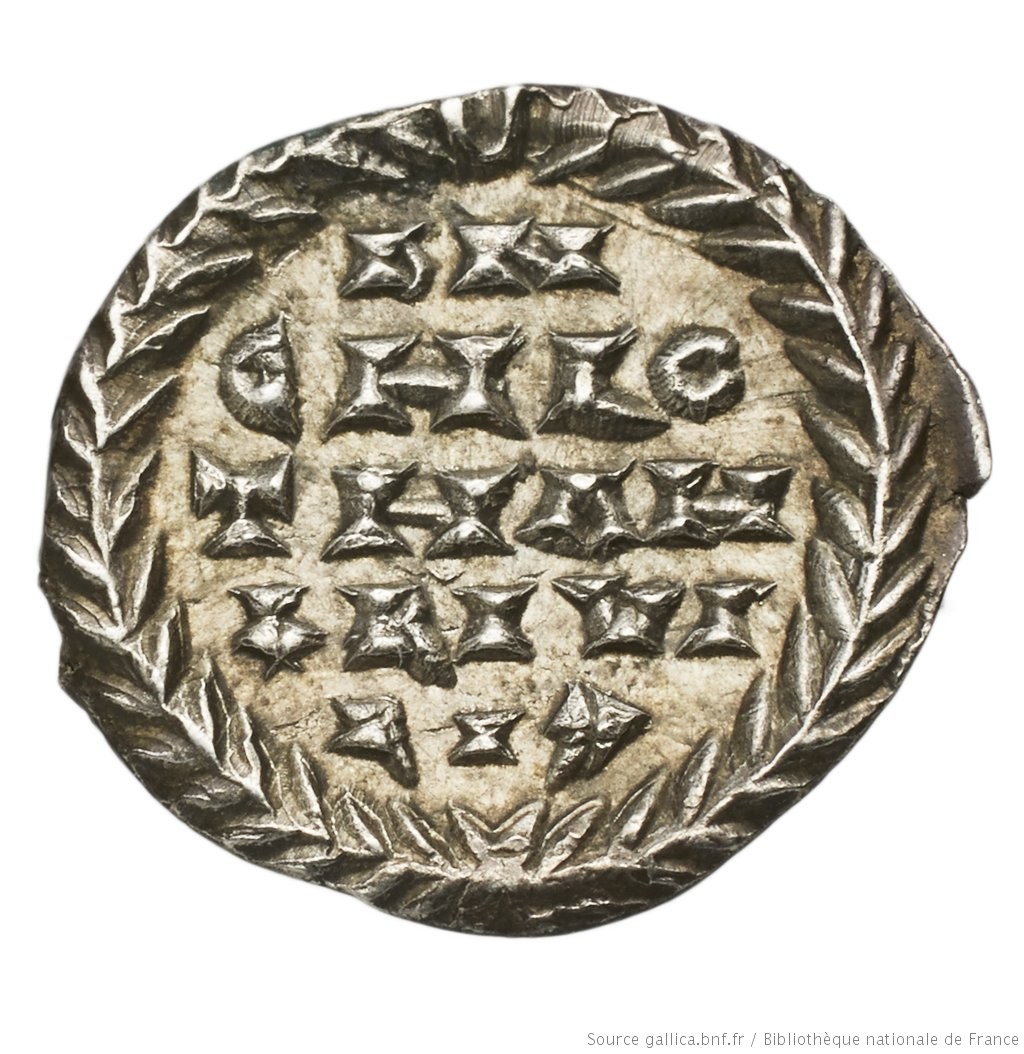 Image of Monnaie. Époque mérovingienne. Clotaire Ier.