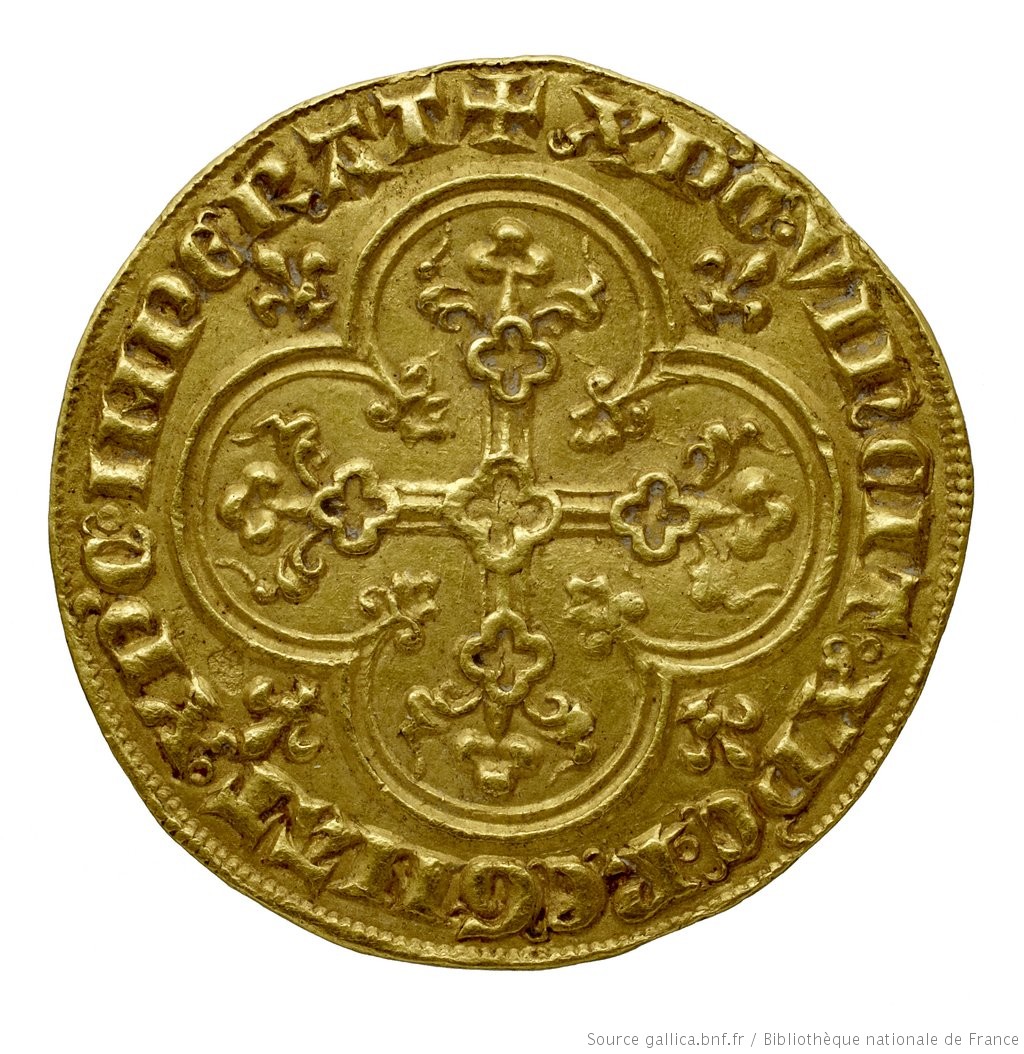 Image of Agnel d'or. Louis X.